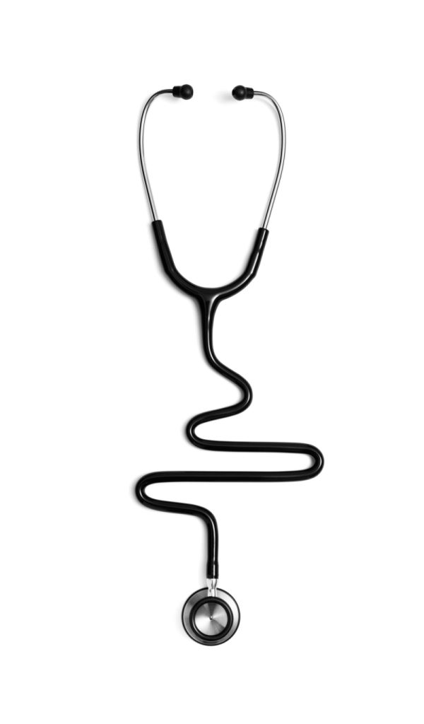 Stethoscope,In,The,Shape,Of,A,Heart,Beat,On,A